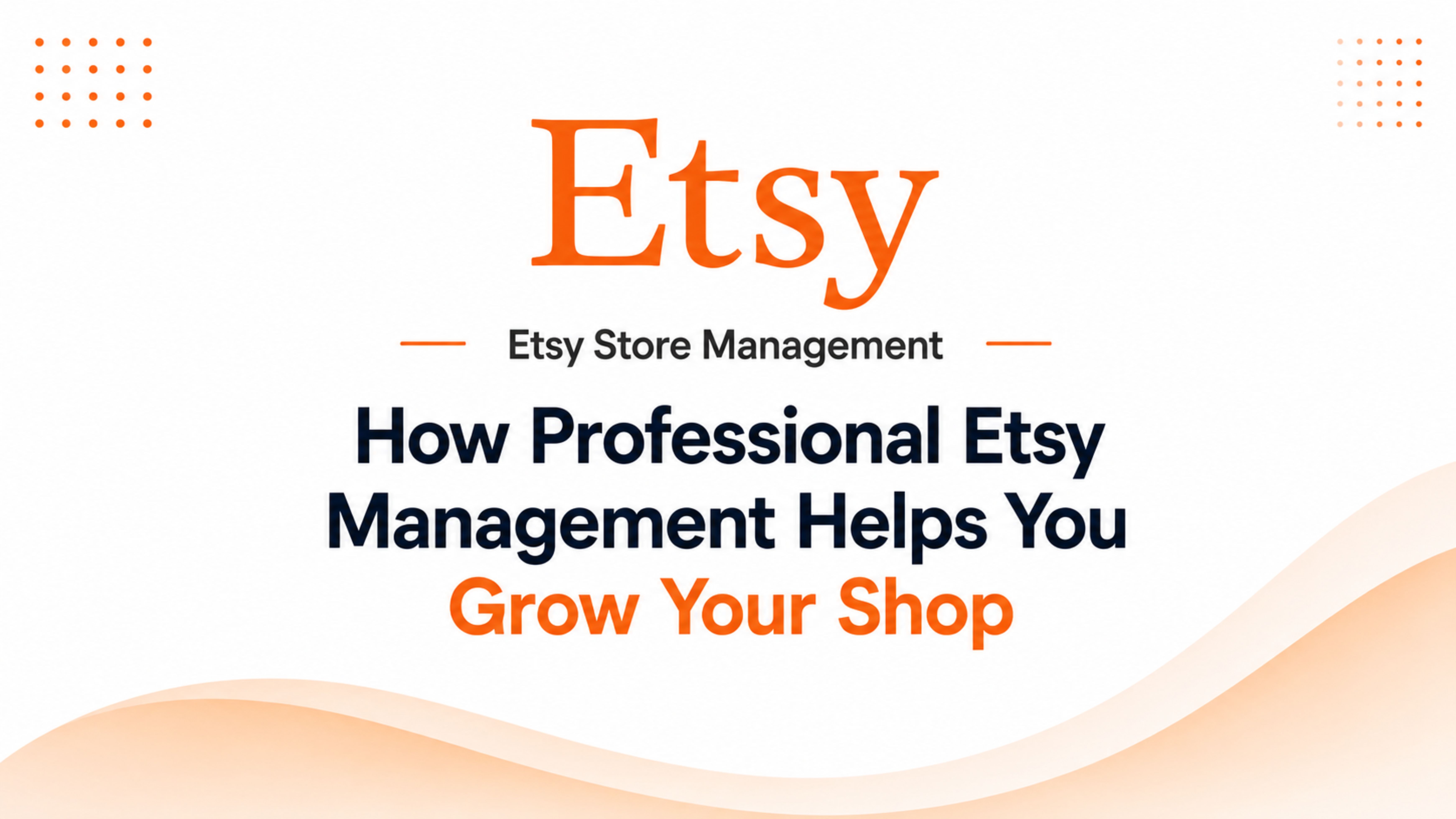 Not Getting Enough Sales on Etsy? Your Products May Not Be the Problem